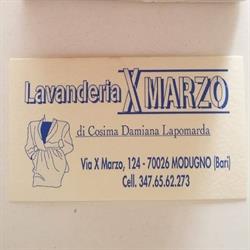 Lavanderia X Marzo, Modugno orari di apertura