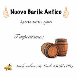 Nuovo BARile Antico, Torrile orari di apertura