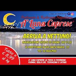 A' Luna Caprese Nettuno, orari di apertura