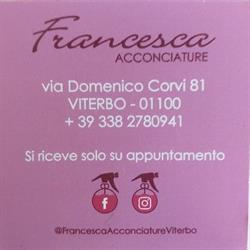 Francesca Acconciature, Viterbo orari di apertura