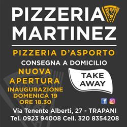Pizzeria Martinez Take Away, Trapani orari di apertura