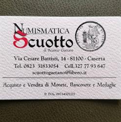 Numismatica Scuotto monete antiche e moderne, Caserta orari di apertura