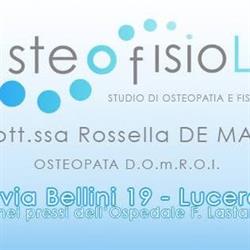 Osteofisiolab, Lucera orari di apertura