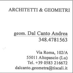 Studio Tecnico Geometra Dal Canto Andrea, Altopascio orari di apertura