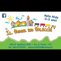 Nido D’infanzia IL Paese Dei Balocchi, Spoltore orari di apertura