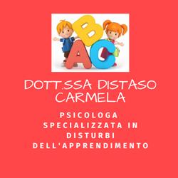 Centro psicologico Dottoressa Distaso Carmela Psicologa Specializzata in DSA&ADHD, terapista ABA, Barletta orari di apertura