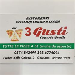 Pizzeria 3 Gusti, Prato orari di apertura