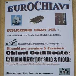 euro chiavi, Giarre orari di apertura