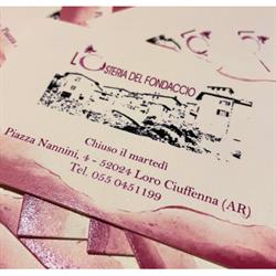 L'Osteria del Fondaccio, Loro Ciuffenna orari di apertura