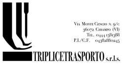TRIPLICETRASPORTO SRLS, Chiampo orari di apertura