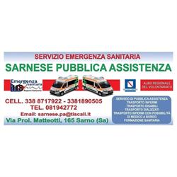Sarnese Pubblica Assistenza, Sarno orari di apertura