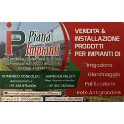 Piana Impianti, Anoia orari di apertura