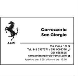 Carrozzeria San Giorgio, San Giorgio di Piano orari di apertura