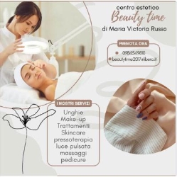 Beauty time centro estetico di Maria Victoria Russo Luzzi, San Francesco - Orari di apertura