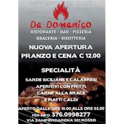 Da Domenico, Genova orari di apertura