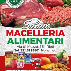 Macelleria Alimentari Salam di Ezrouri Otmane, Rieti orari di apertura