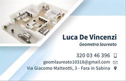Geom. laureato Luca De Vincenzi, Montelibretti orari di apertura