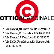 Ottica Cardinale Di Cardinale Domenico E C.Snc, Cattolica orari di apertura