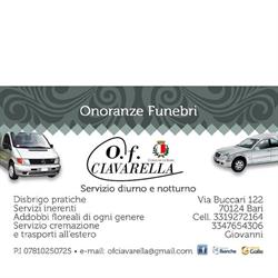 O.F. CIAVARELLA Onoranze Funebri, Bari orari di apertura