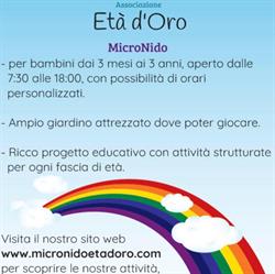 Micronido Età d'Oro, Noventa Padovana orari di apertura