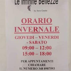 Le Infinite Bellezze, Gatteo a Mare orari di apertura