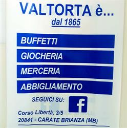 Valtorta È Sas Di Valtorta Enrica e Claudia, Carate Brianza orari di apertura
