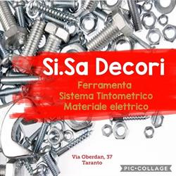 Si. Sa. Decori, Taranto orari di apertura