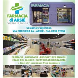 Farmacia di Arsie' del Dr. Gianantonio Cunial, Arsiè orari di apertura