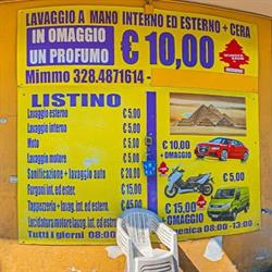 Autolavaggio a mano La Piramide, Frosinone orari di apertura