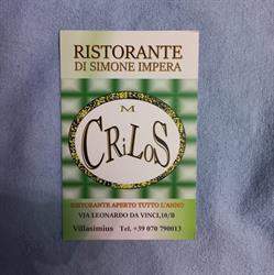 Ristorante Crilos di Simone Impera, Villasimius orari di apertura