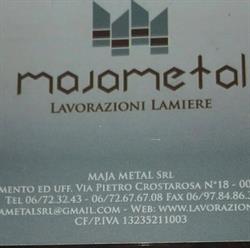 Maja Metal Srl, Roma orari di apertura