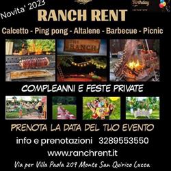 Ranch rent, Lucca orari di apertura
