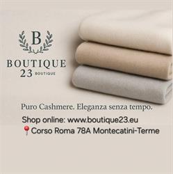 Boutique23, Montecatini-Terme orari di apertura