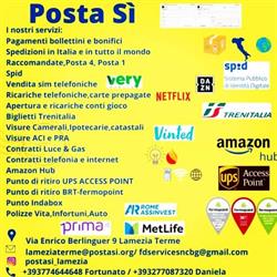 Amazon Counter - Posta Sì, Lamezia Terme orari di apertura