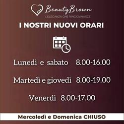 parrucchiere BEAUTY BROWN, Trieste orari di apertura