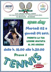 Circolo Tennis 'G. Tandoi' - Corato, orari di apertura