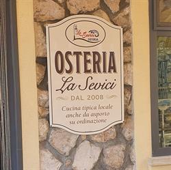 Osteria La Sevici, Lenola orari di apertura