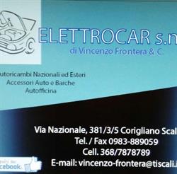 Elettrocar snc di Frontera Vincenzo & C. Corigliano-Rossano, Corigliano Calabro - Orari di apertura