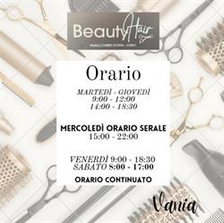 Beauty Hair, Arconate orari di apertura