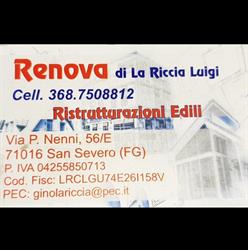 ReNova Restauri di La Riccia Luigi, San Severo orari di apertura
