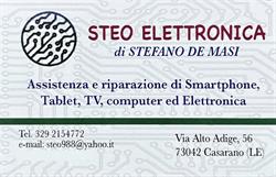 Steo Elettronica di Stefano De Masi, Casarano orari di apertura