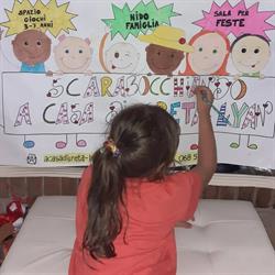 Scarabocchiando a casa Greta e Lyan, Moricone orari di apertura