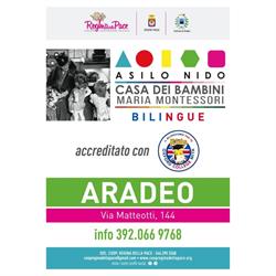 Asilo Nido Casa dei Bambini M.Montessori-sede Aradeo, orari di apertura