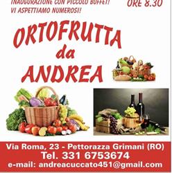 Ortofrutta da Andrea, Mardimago orari di apertura