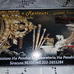 Antichità & Restauri Frasca, Siracusa orari di apertura
