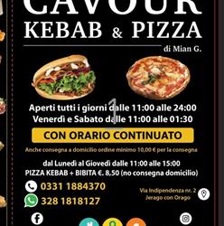 Cavour pizza kebab, Jerago con Orago orari di apertura