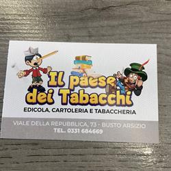 Il paese dei tabacchi, Busto Arsizio orari di apertura