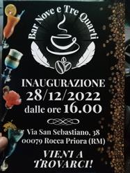 Bar Nove e Tre Quarti, Rocca Priora orari di apertura