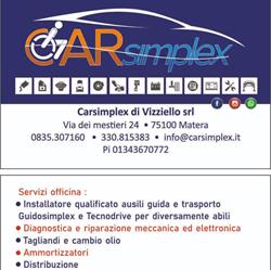 Carsimplex di Vizziello Srl, Matera orari di apertura