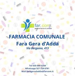 FarCom Farmacia Comunale di Fara Gera d'Adda, orari di apertura
